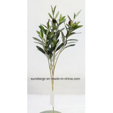 PE Olive Artificial Plant for Home Decoration (48846)